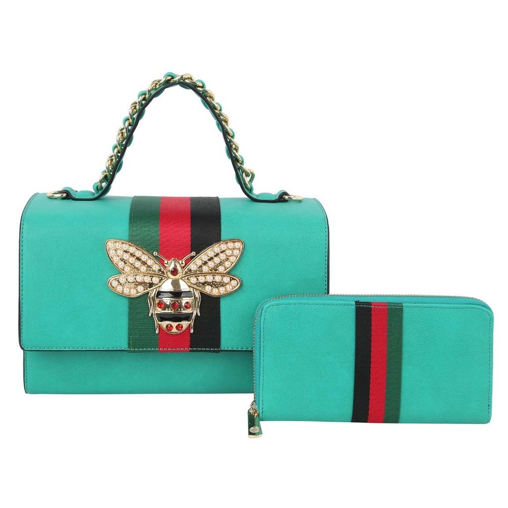 Turquoise Boxy Bee